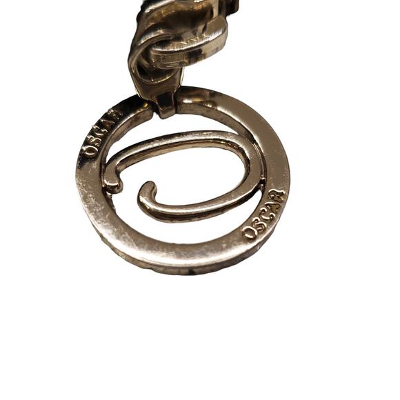 Vintage Oscar De La Renta Leather Wallet Black Snakeskin Pattern Wallet - Picture 8 of 16